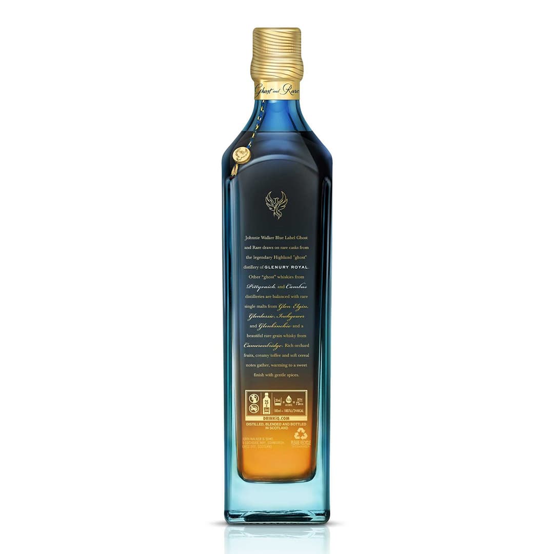 Johnnie Walker Blue Label Ghost and Rare Port Dundas, Blended Scotch Whisky