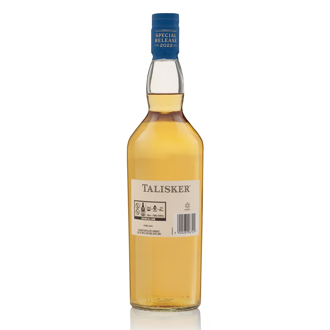 Talisker 11YO Special Releases 2022 70cl Bottle Back