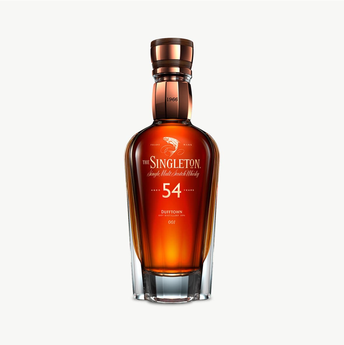 Singleton 54 whisky bottle