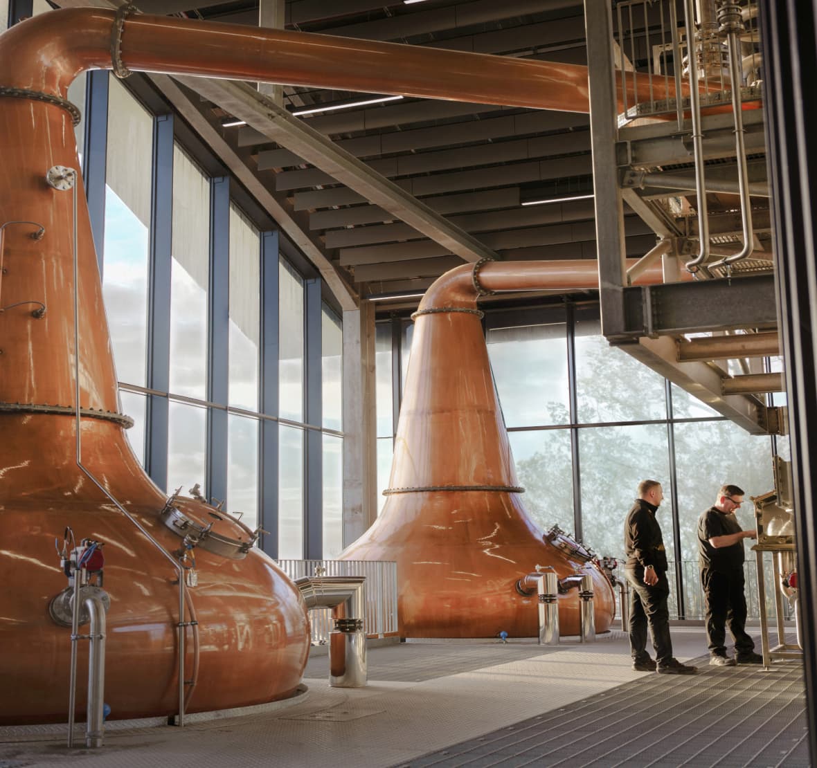 Inside the Port Ellen Distillery