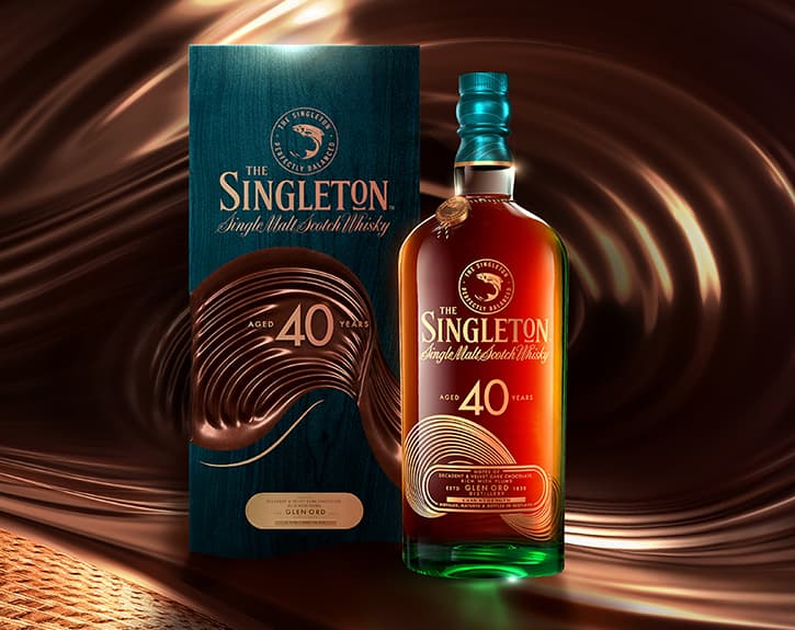 The Singleton 40​ Year Old in a brown decorative background