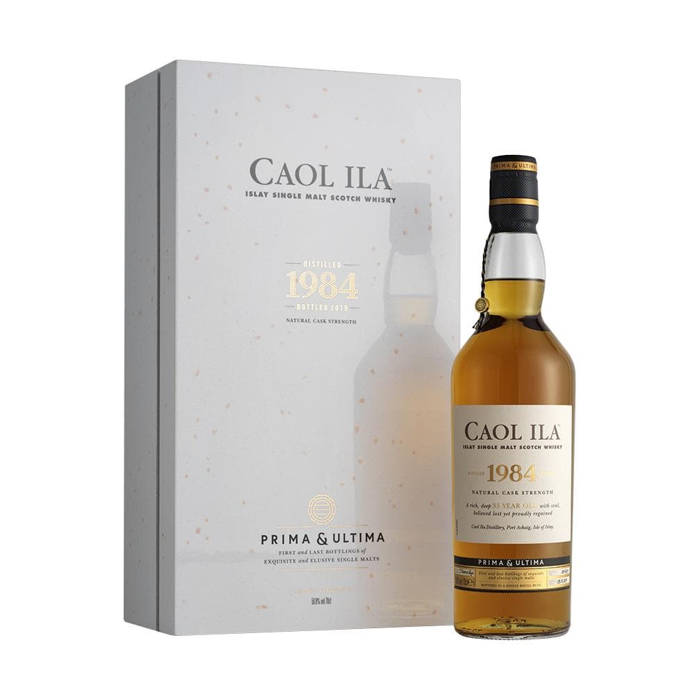 Caol Ila 1984 Prima & Ultima First Release Box And Bottle