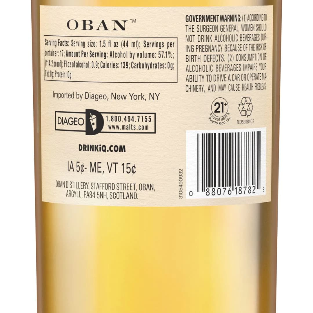 Oban bottle