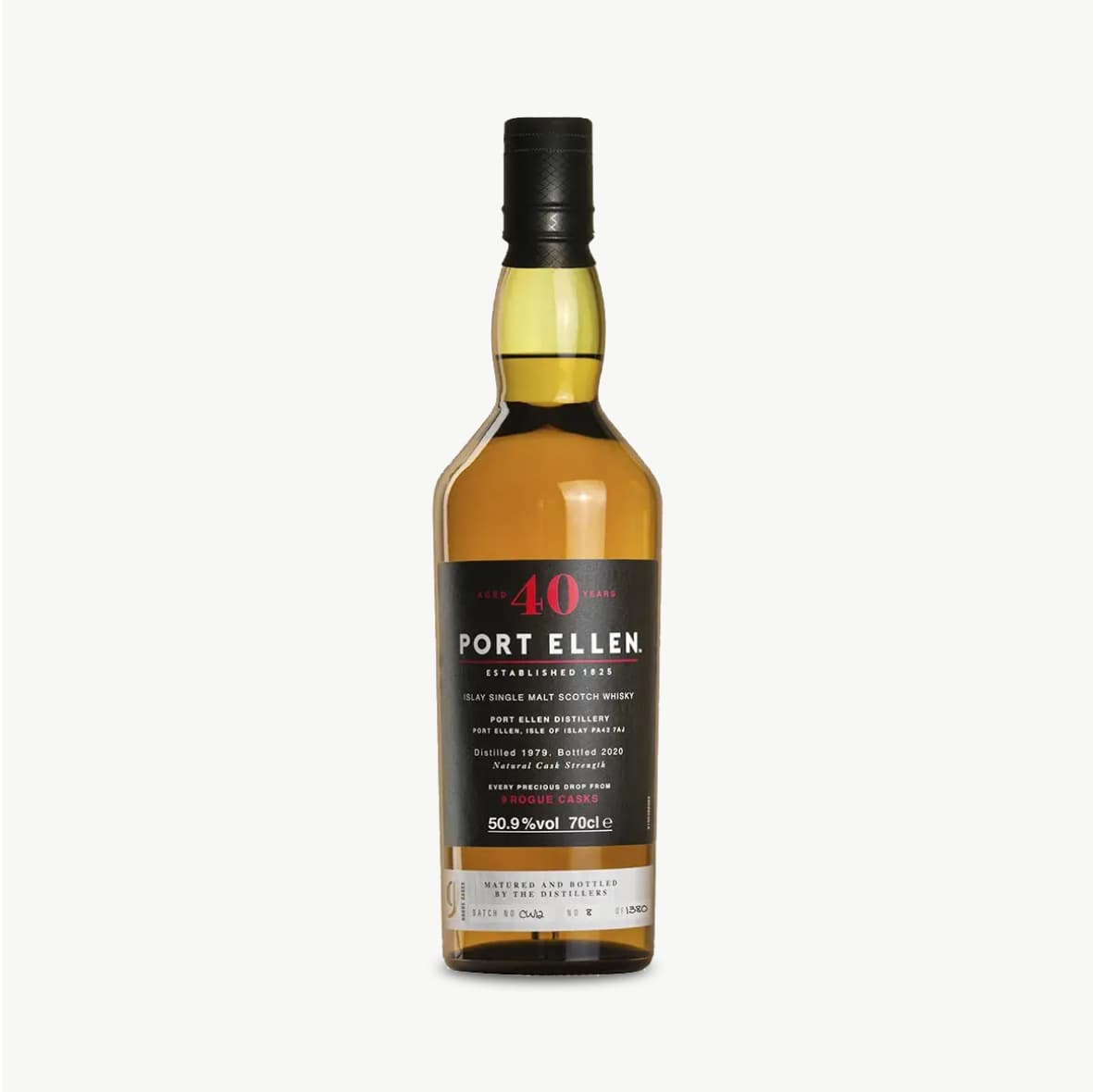 Port Ellen 40 Year Old bottle shot