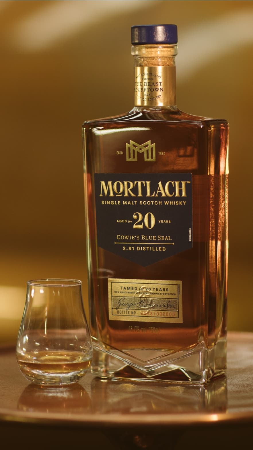 Mortlach 20 year Old bottle