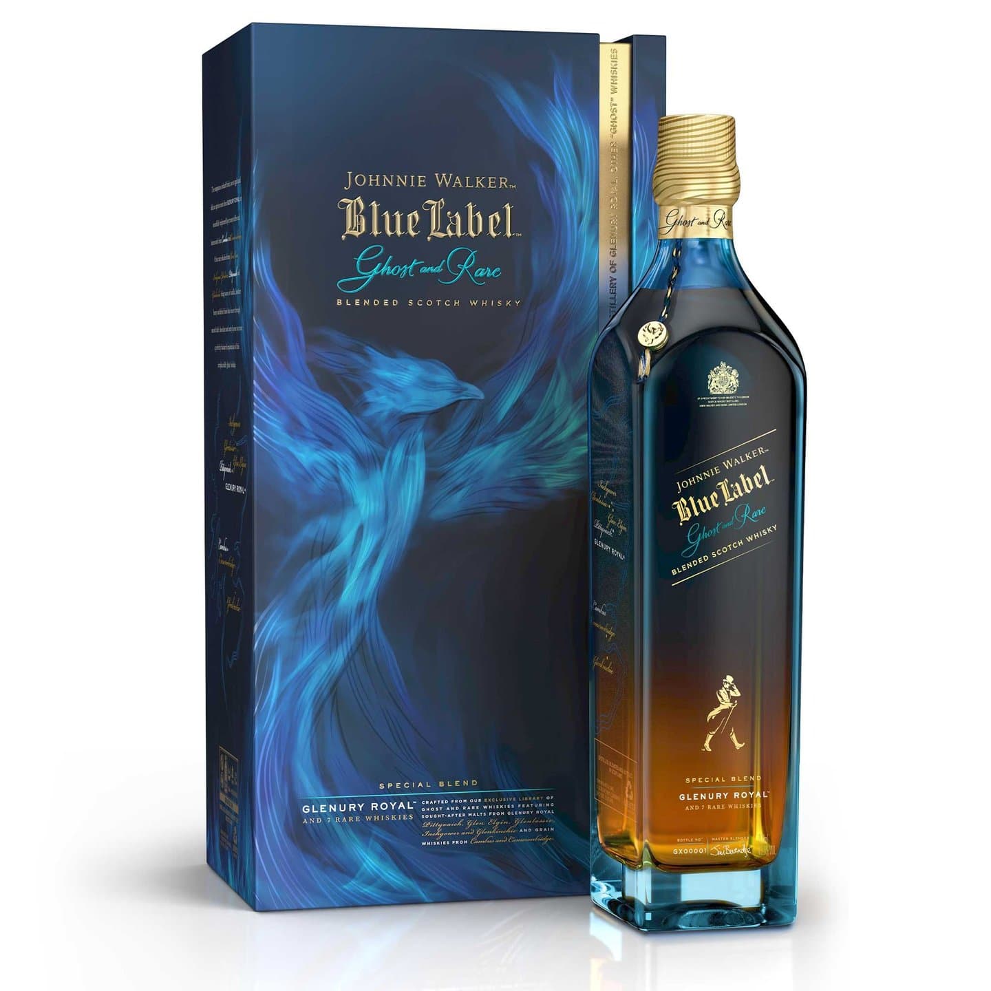 Johnnie Walker Glenury Bottle And Box