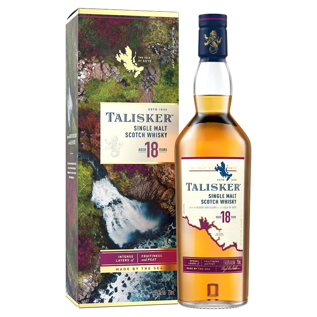 TALISKER 18yo WHISKY_088076164710_BWC_750ml