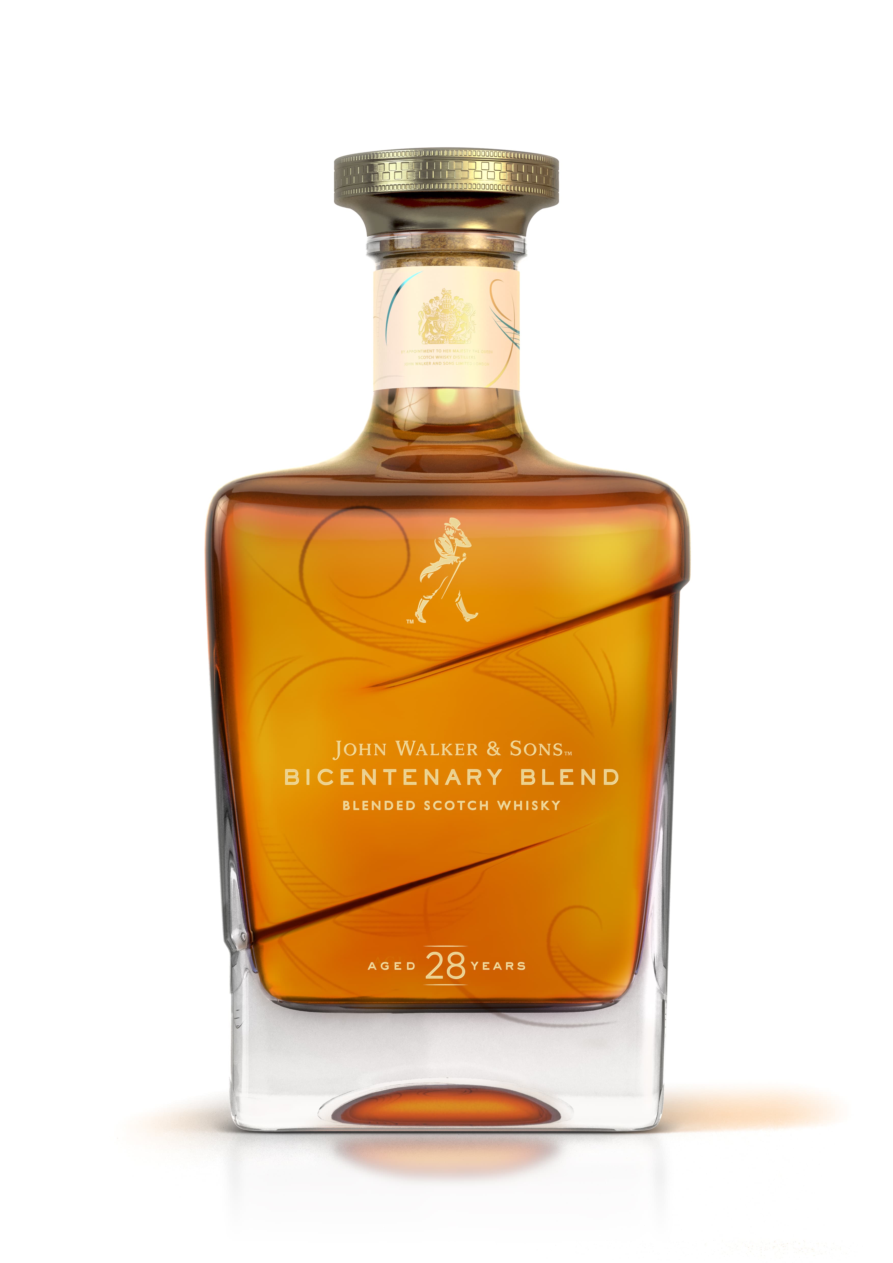 John Walker & Sons Bicentenary Blend 28 Year Old Blended Scotch Whisky Bottle