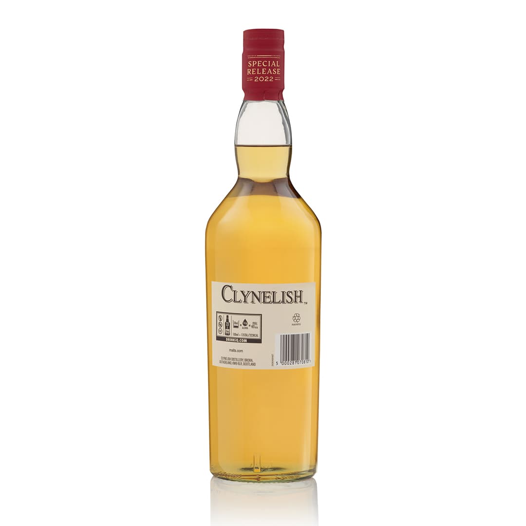 Clynelish 12YO  Special Releases 2022 70cl Bottle Back
