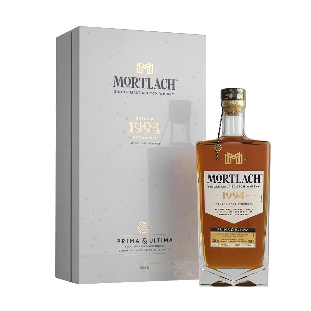 Mortlach 1994 Prima & Ultima First Release Bottle and Box