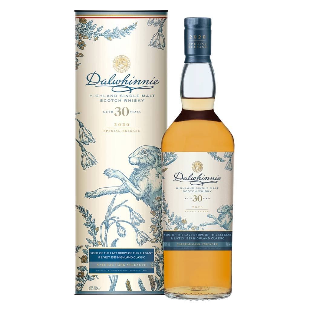 Dalwhinnie 30 Year Old SR 2020 Bottle and Pack