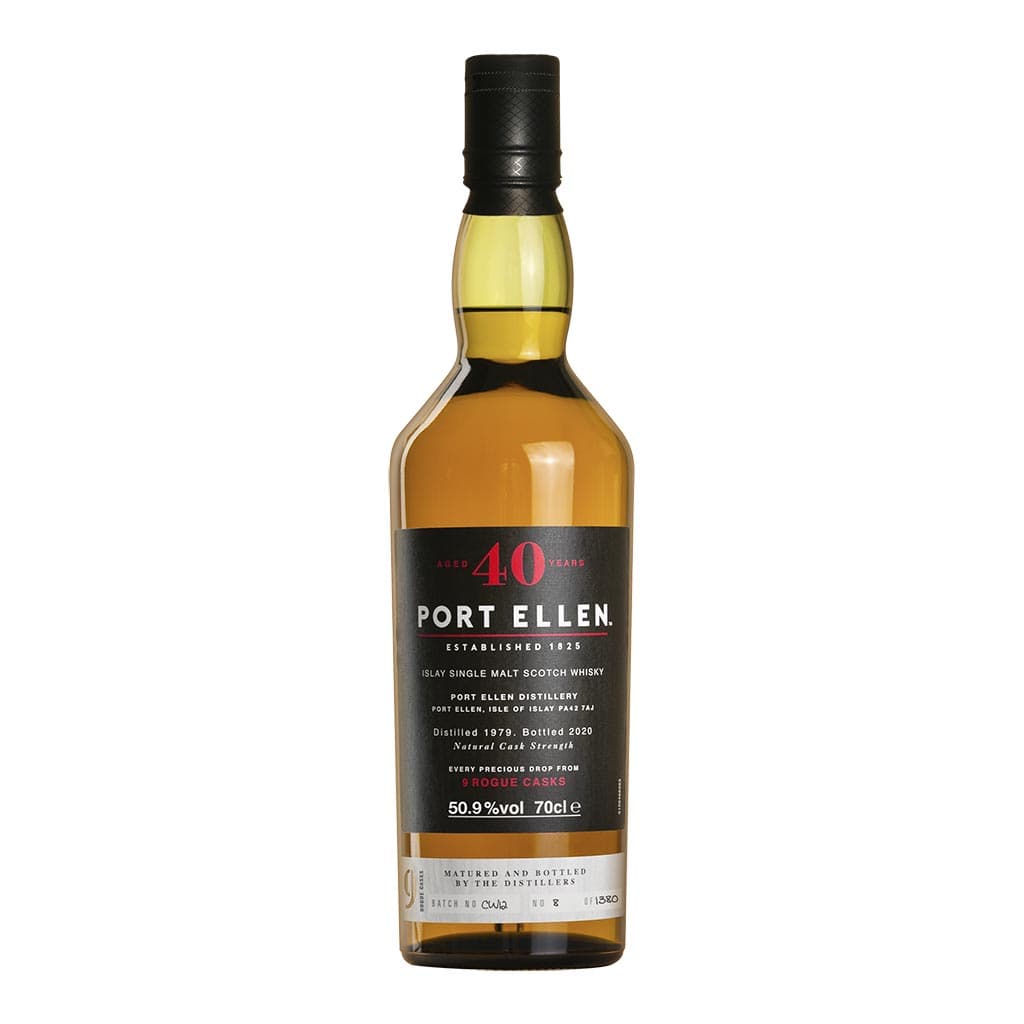 Port Ellen 40 Year Old 9 Rogue Casks Single Malt Scotch Whisky Bottle
