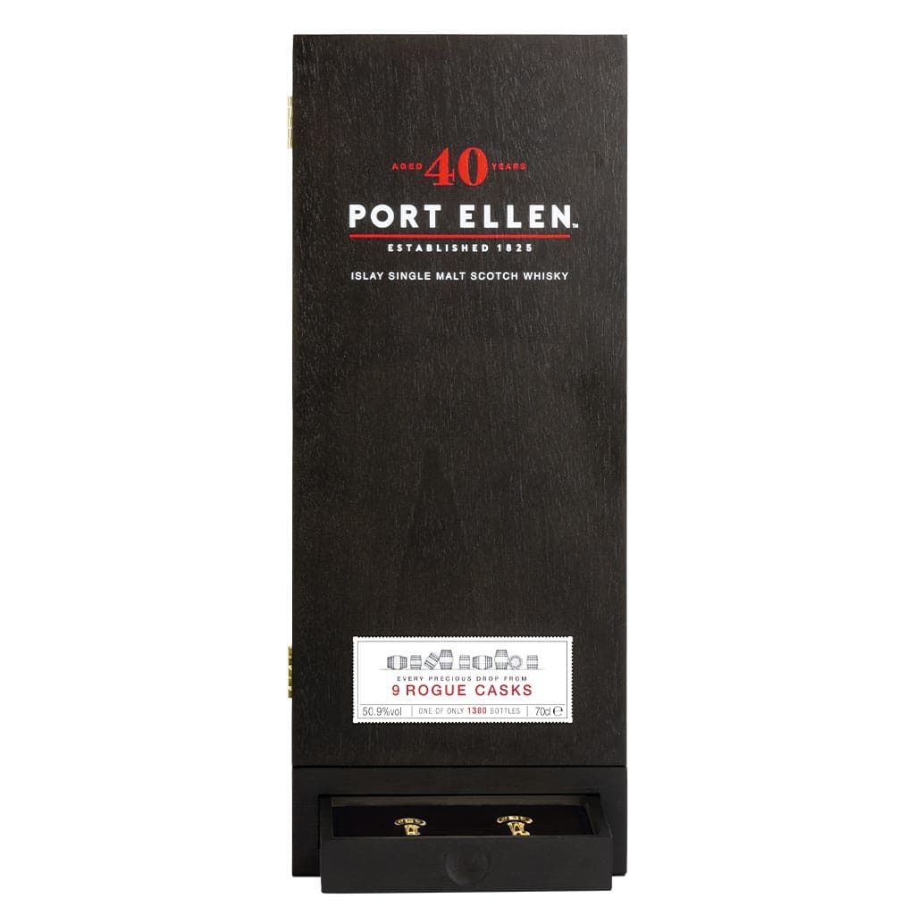 Port Ellen 40 Year Old 9 Rogue Casks Single Malt Scotch Whisky Box