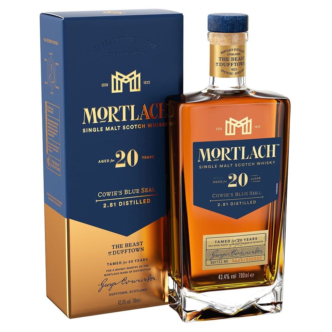 Mortlach 20 Year Old Bottle And Box
