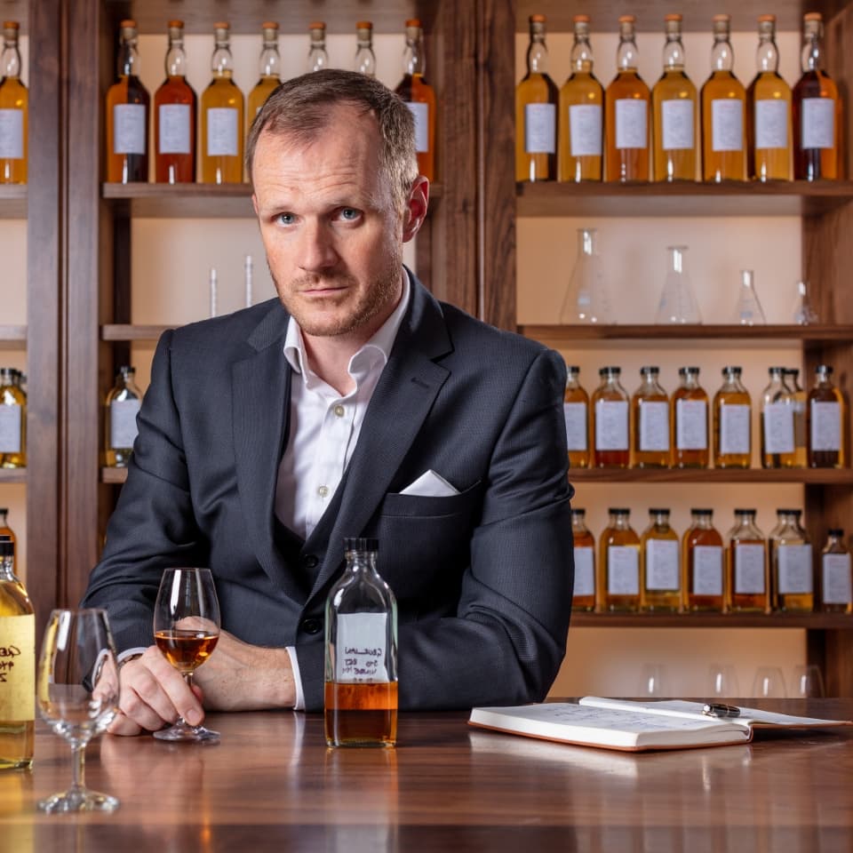 Dr Craig Wilson, the curator of the rare whisky collection that is Prima & Ultima Third Release